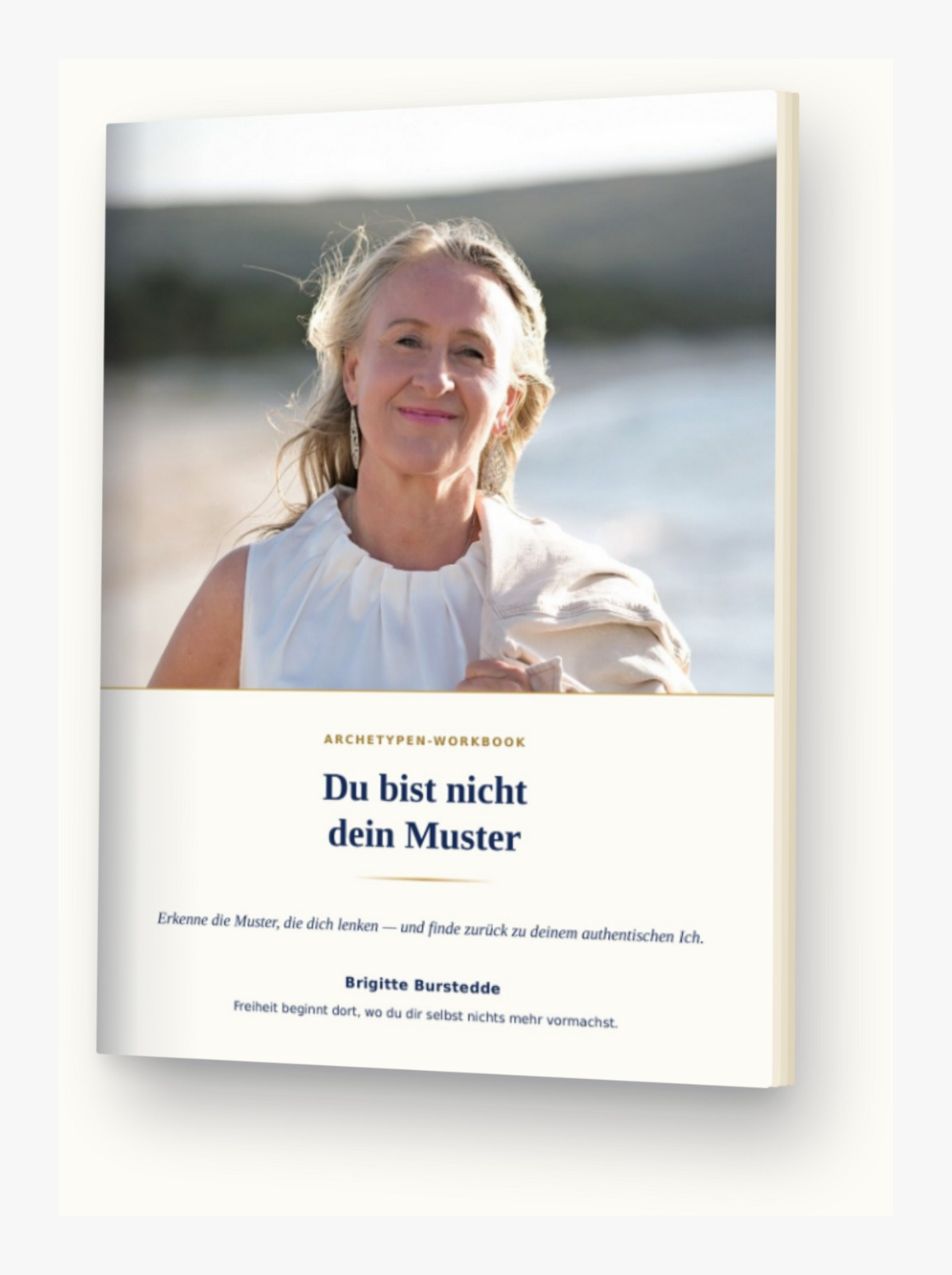 Mockup des Archetypen-Workbooks Du bist nicht dein Muster